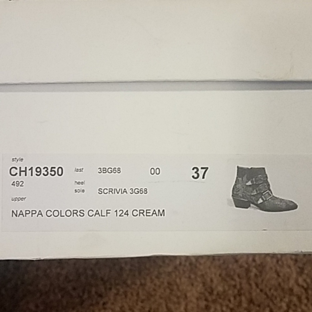 Chloe Susanna Brown Python Booties - image 8